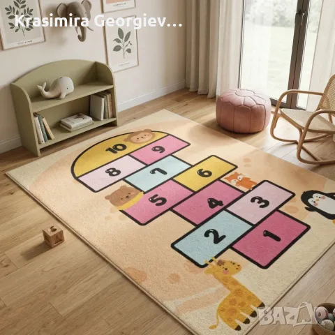 Детски килим за игра 120х160см , снимка 5 - Килими - 56748780