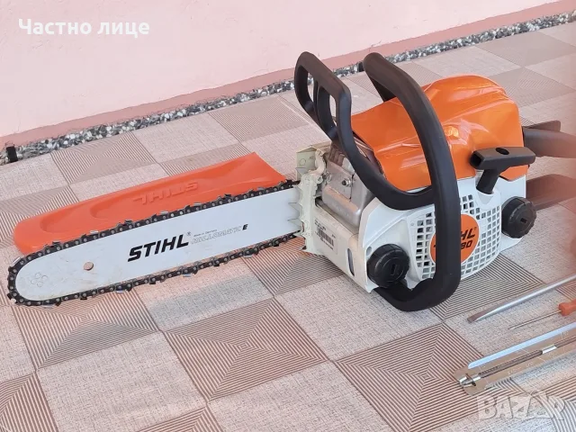Моторна резачка Щил MS180 ОРИГИНАЛНА!!!, снимка 2 - Моторни триони/резачки - 56639171