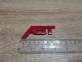 червена емблема Ауди АБТ Audi ABT малък размер, снимка 3