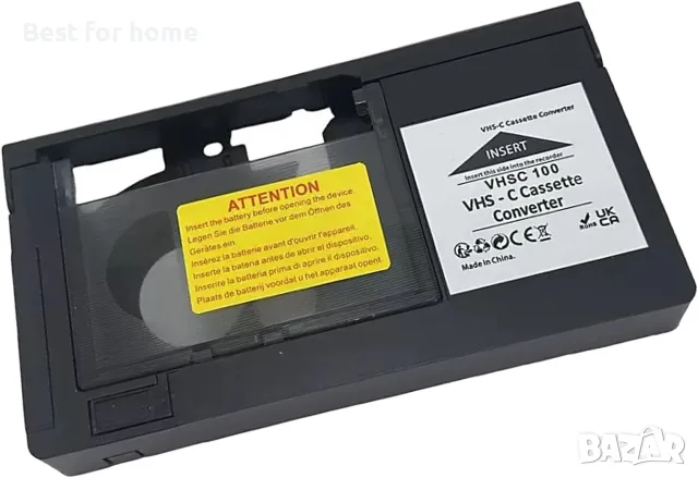 Адаптер за касета за VHS-C, снимка 4 - Друга електроника - 56566163