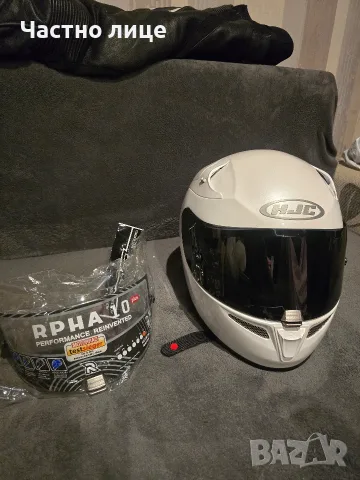 Карбонова каска HJC RPHA 10 PLUS, снимка 3 - Спортна екипировка - 56738134