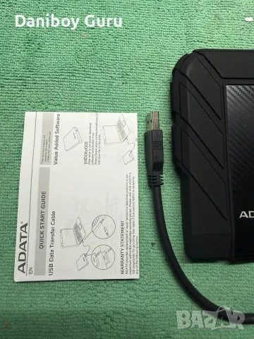 Външен преносим HDD Твърд диск EXT 1T ADATA HD710Pro USB3.1 BLK, снимка 7 - Външни хард дискове - 56638817