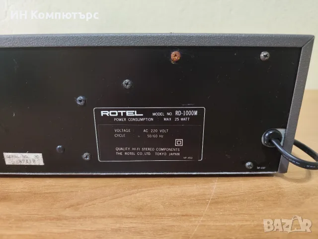 Продавам дек Rotel RD-1000M, снимка 10 - Декове - 56659386