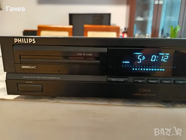 Philips CD604 CD плеър, снимка 2 - Декове - 56623744