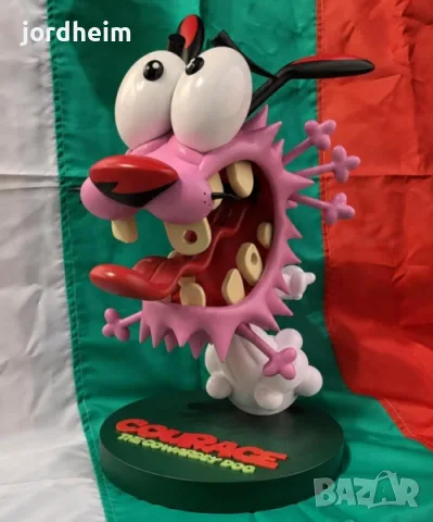 3d figurine courage the cowardly dog 