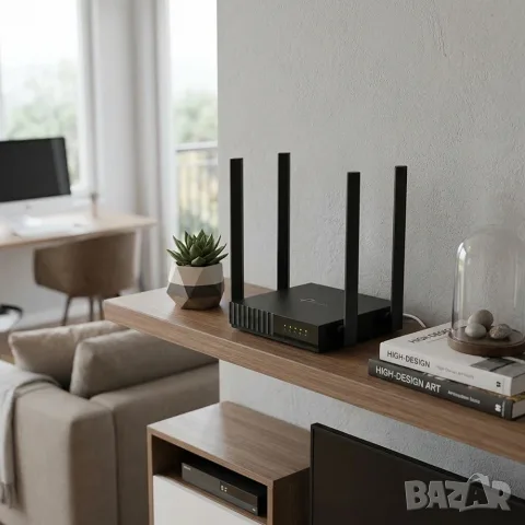WiFi скрита камера в истински рутер с детекция на движение и 32GB памет, снимка 3 - IP камери - 30266584
