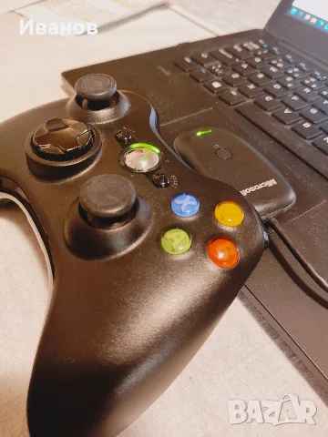 Поръчан. X-Box 360 Wireless Controller, снимка 3 - Аксесоари - 56557116