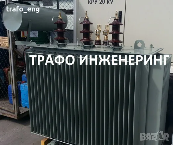 Трансформатор 630 kVA 20/0.4 KV маслен трифазен , снимка 2 - Индустриална техника - 56707563