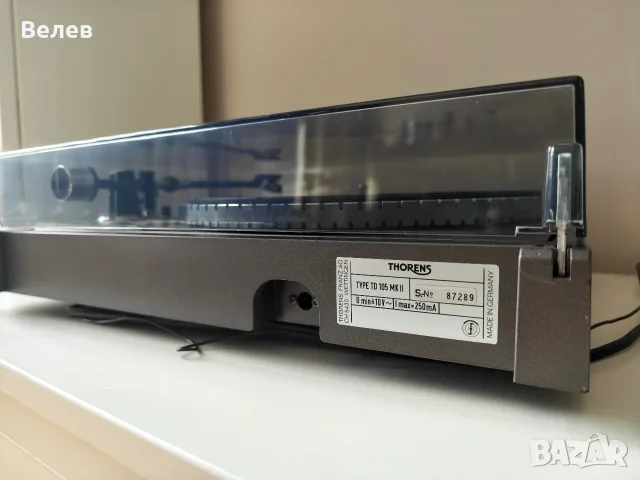 Грамофон Thorens TD 105 MK2, снимка 5 - Грамофони - 56559941