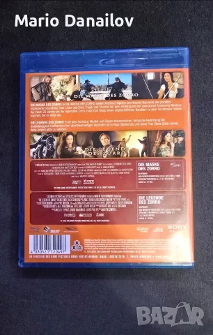 Zorro 1+2 Blu Ray / Зоро 1+2 Блу рей, снимка 2 - Blu-Ray филми - 56741150