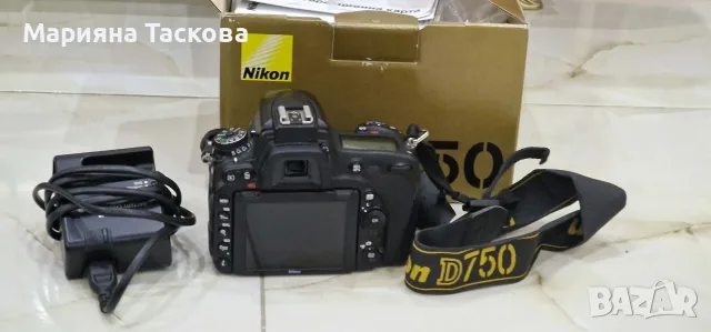 Продавам фотоапарат Nikon d750