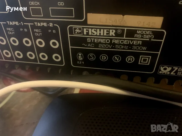 Стерео ресивер “Fisher”, снимка 9 - Ресийвъри, усилватели, смесителни пултове - 56706244