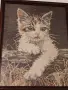 Гоблен "Коте" рамкиран, снимка 7