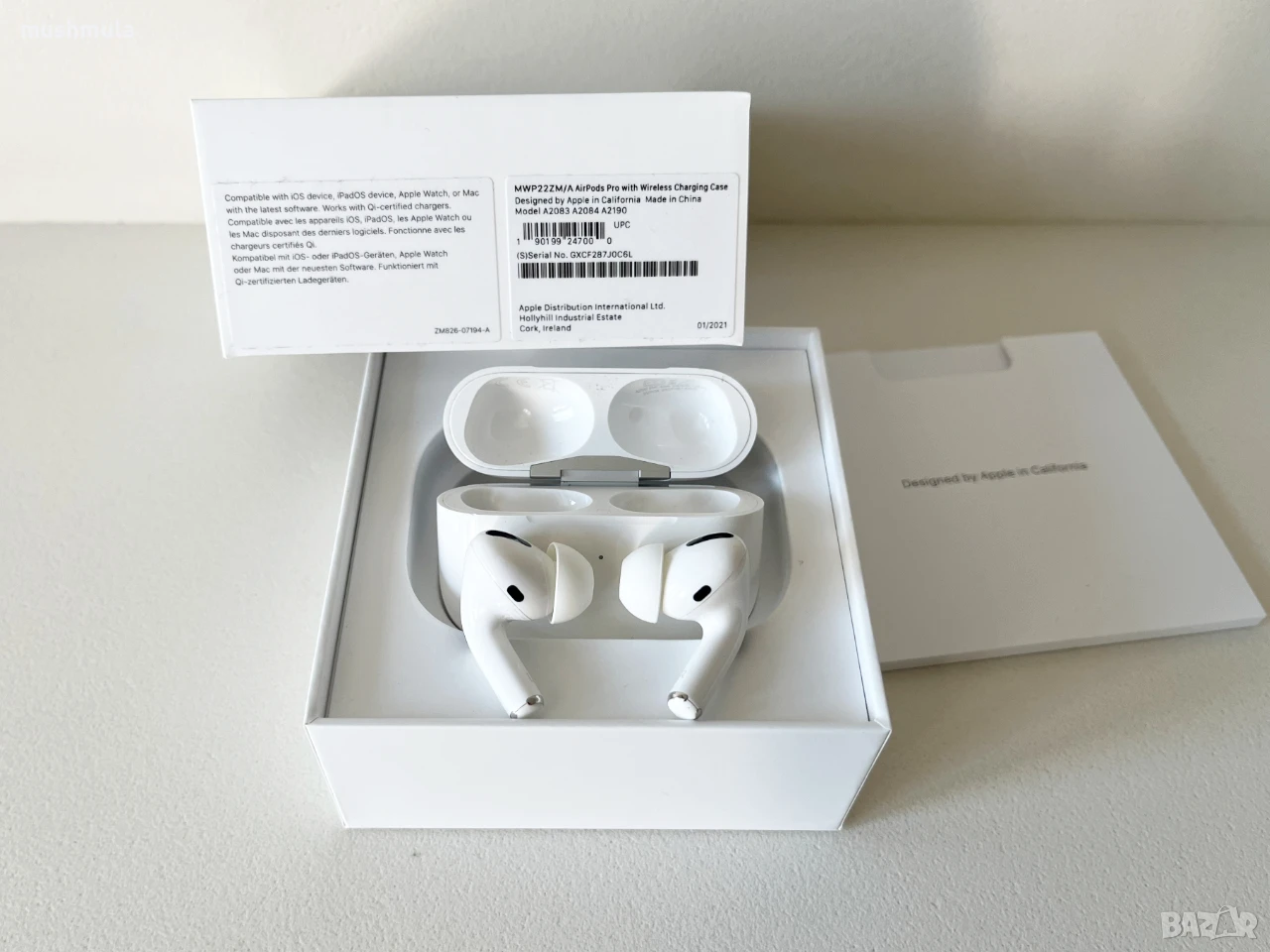 Apple AirPods Pro Gen 1, проблем с лява слушалка, снимка 1