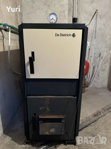 Чугунен котел на твърдо гориво De Dietrich CF127CSE 40 kW