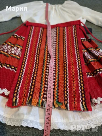 Народна носия 2-4 г. - 15 €, снимка 4 - Детски комплекти - 56658240