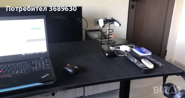 Гейминг бюро Ultradesk - Cruiser, черно, снимка 7 - Бюра - 56567289