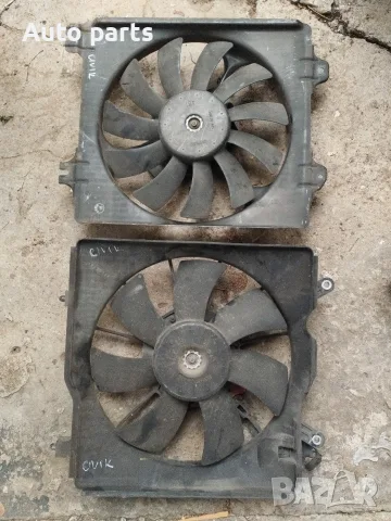 Перки перка охлаждане Honda Civic VII Хонда Сивик , снимка 4 - Части - 56659310