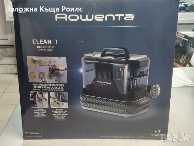 Rowenta Clean It IN5021F0 – перяща прахосмукачка 750W, пълен комплект, гаранция