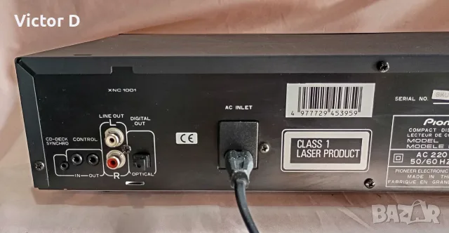 PIONEER PD-107 - CD-Player , снимка 9 - MP3 и MP4 плеъри - 56678113