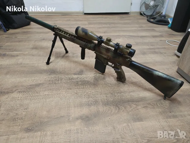 Спешно!!! A&K Airsoft SR25 DMR, снимка 2 - Екипировка - 56576410