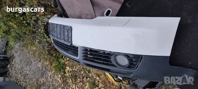 Предна броня с пръскалки Audi A4 B6, снимка 2 - Части - 56746052