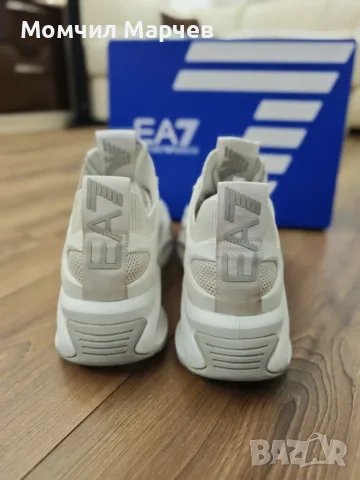 Маратонки EA7 white 44", снимка 3 - Маратонки - 56627475