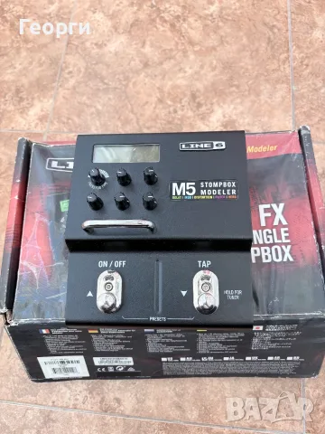 Line 6 M5 Stompbox Modeler, снимка 5 - Китари - 56632192