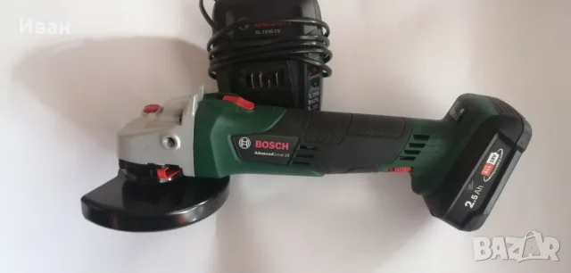 Bosch AdvancedGrind 18V Grinder Бош ъглошлайф на батерия