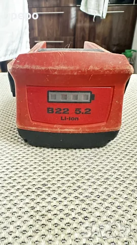 батерия хилти B22 5.2, снимка 2 - Винтоверти - 56620224