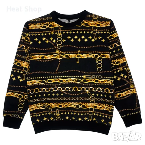 Мъжка блуза Versace Versus Gold Chain Patter Sweatshirt