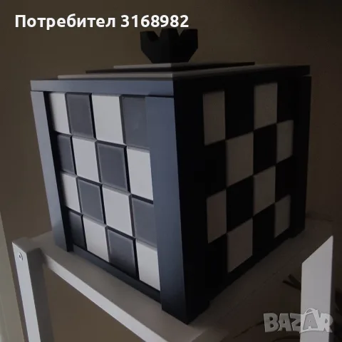 Стилен шах за игра с фигури, снимка 3 - Настолни игри - 56553143