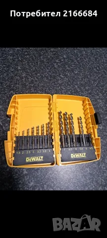 Dewalt битове и бургии, снимка 3 - Куфари с инструменти - 56578750