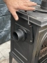 Чугунена печка с две лица, снимка 8