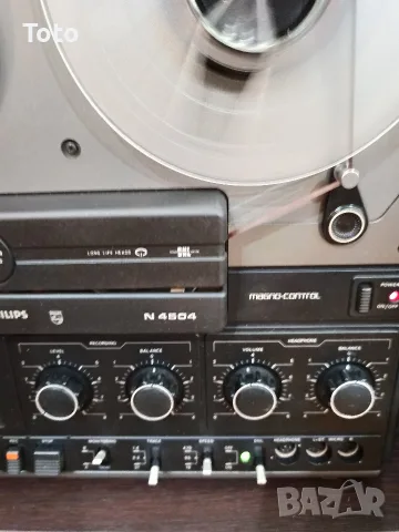 Магнетофон дек Philips N 4504, снимка 4 - Декове - 56568191