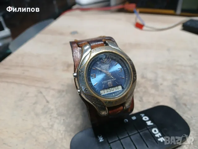 casio дигитален / аналогов часовник 2в1
