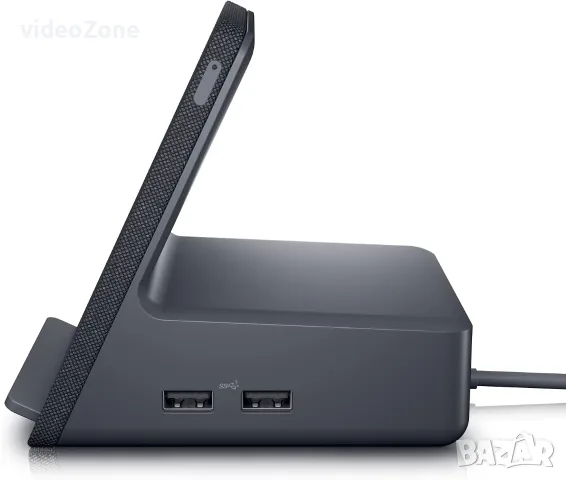 Dell Dual Charge Dock HD22Q – USB-C докинг станция за 2 монитора с безжично зареждане