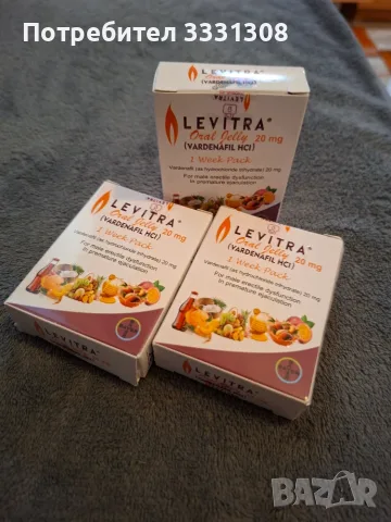 Секстимулант Levitra oral jelly, снимка 2 - Други - 56627626