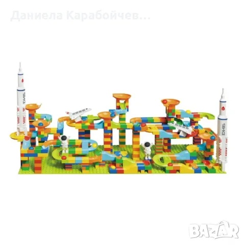 Конструктор Път с топчета- Космос - 536 елемента