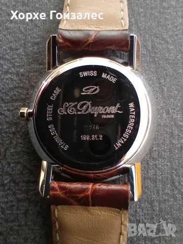 Dupont Paris. Goldplated, 29mm, снимка 10 - Дамски - 56721104
