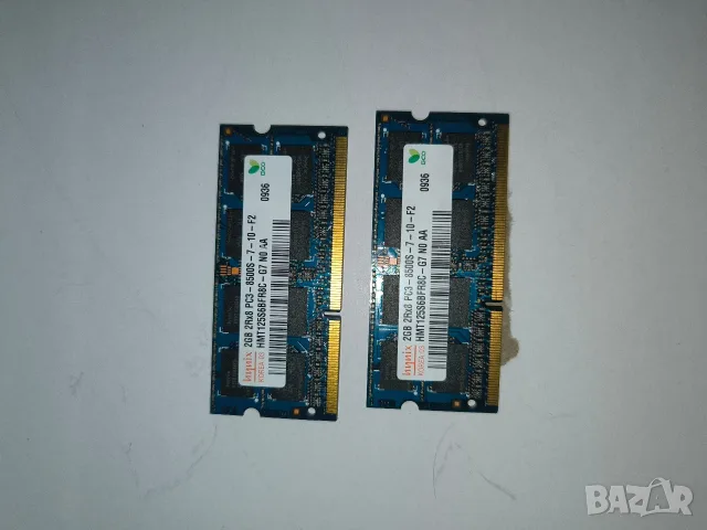 Памет -SO DIMM Hynix 2x2Gb PC3 8500S
