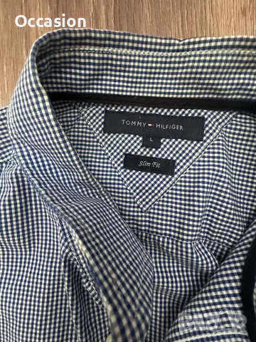 Риза Tommy Hilfiger slim fit, размер L като нова 