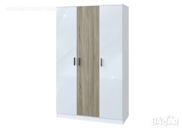 Трикрил гардероб Хай 3, снимка 3 - Гардероби - 29590490