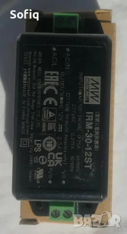 Импулсно захранване MEAN WELL 12V 30W