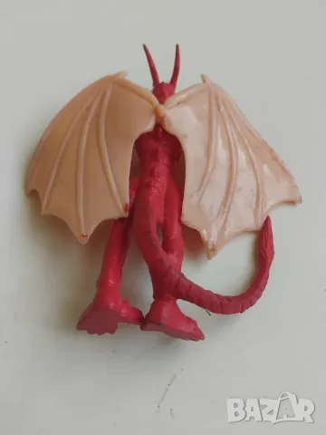 Червена фигурка на дракон, снимка 3 - Фигурки - 56662439