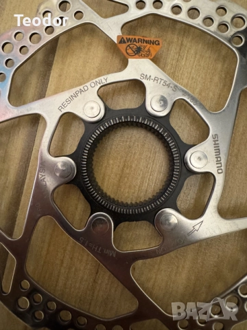 Дискова спирачка (Само дискът) за колело SHIMANO, снимка 3 - Части за велосипеди - 56686188