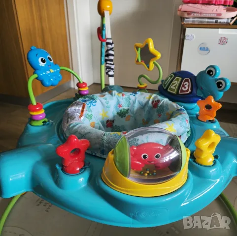 Бебешко бънджи на стойка - Baby Einstein Ocean Explorers, снимка 2 - Образователни игри - 56648256
