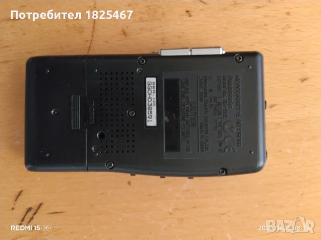 Диктофон PANASONIC , снимка 4 - Други - 56588852