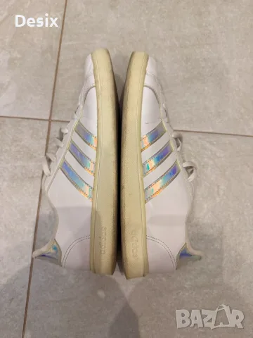 Дамски маратонки Adidas CF ADVANTAGE, Бял, снимка 4 - Маратонки - 56745378