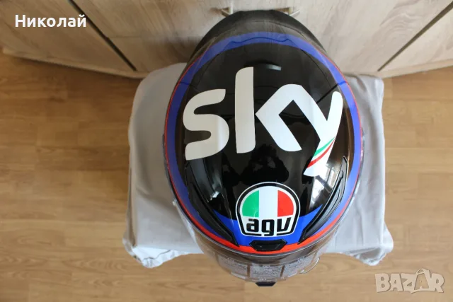 Каска AGV K1 VR46 Sky Racing, снимка 3 - Аксесоари и консумативи - 56659280